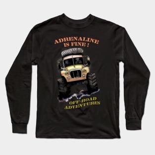 Adrenaline -Off-road Long Sleeve T-Shirt